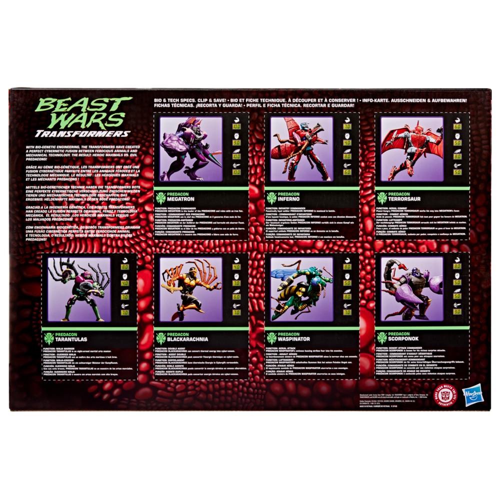 Transformers Beast Wars Predacon Collection