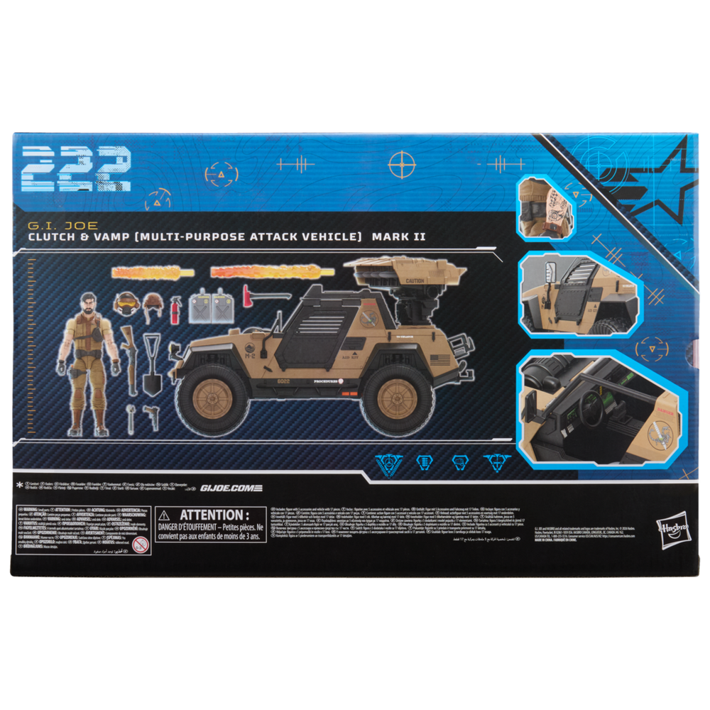 G.I. Joe Classified Series #222, Clutch & VAMP Mark II