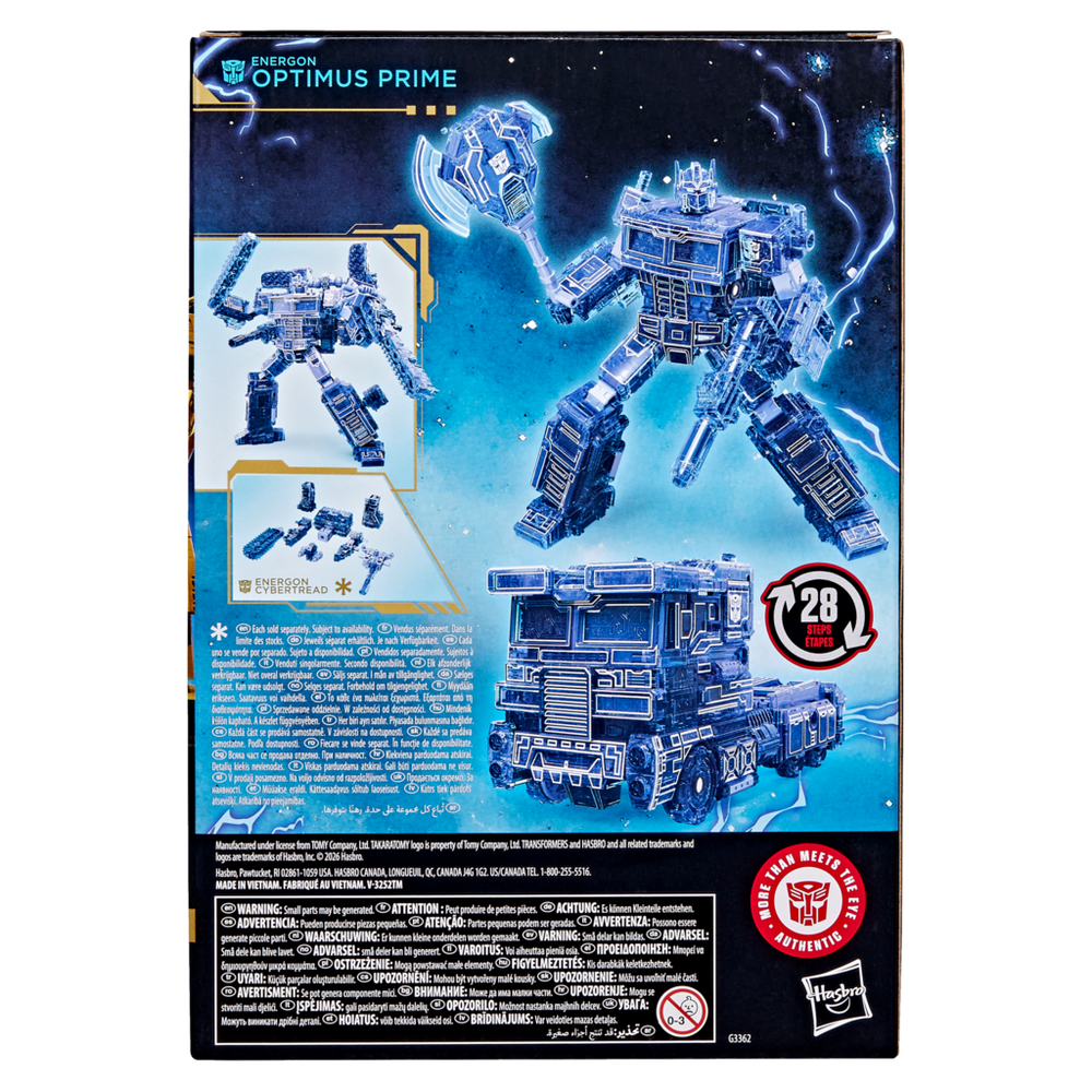 Transformers Age of the Primes Voyager Class Energon Optimus Prime