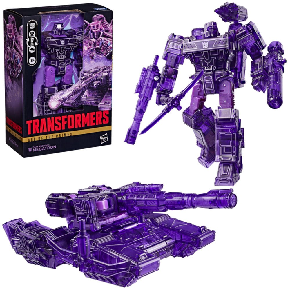 Transformers Age of the Primes Voyager Class Dark Energon Megatron