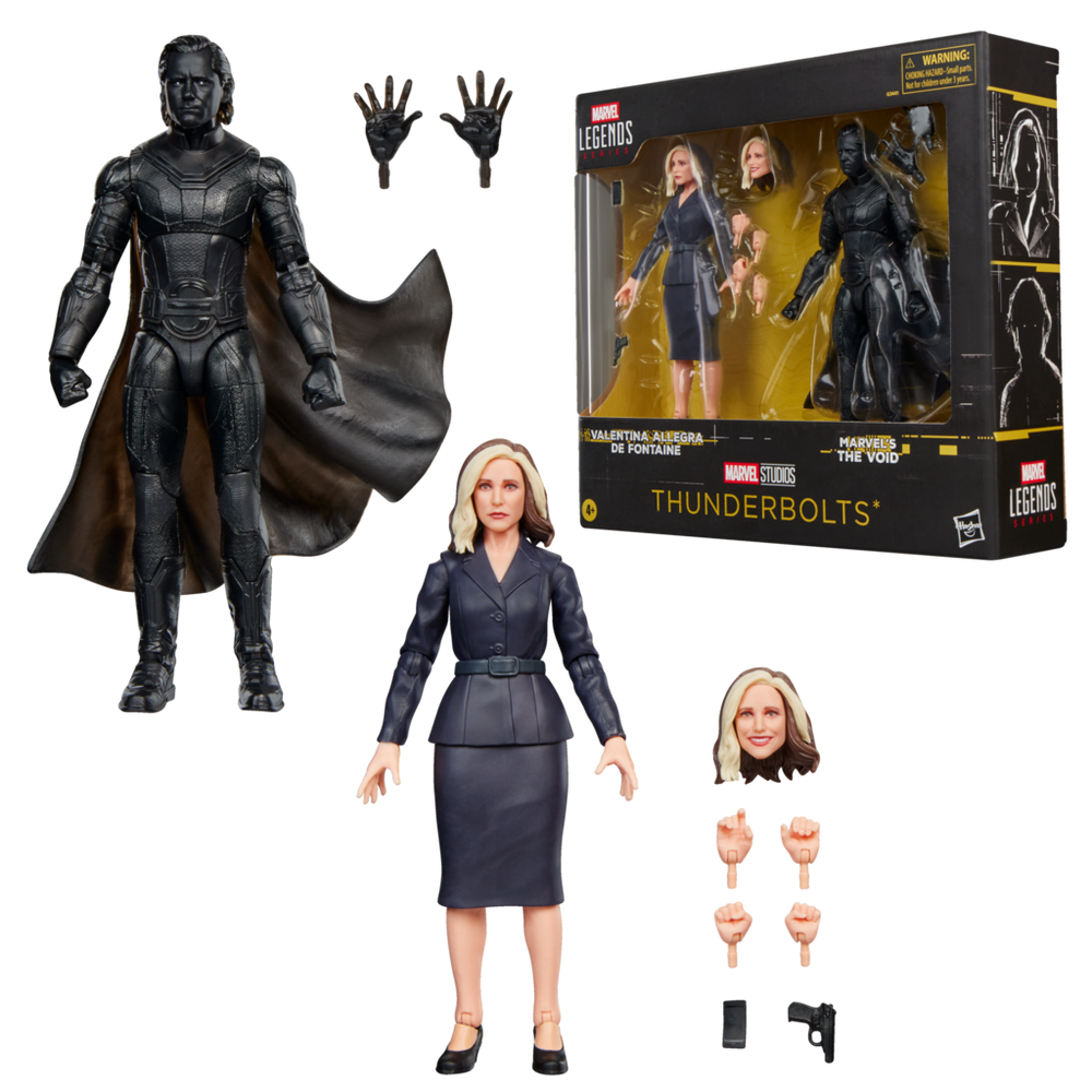 Marvel Legends Series Valentina Allegra de Fontaine and Marvel’s The Void, Thunderbolts*