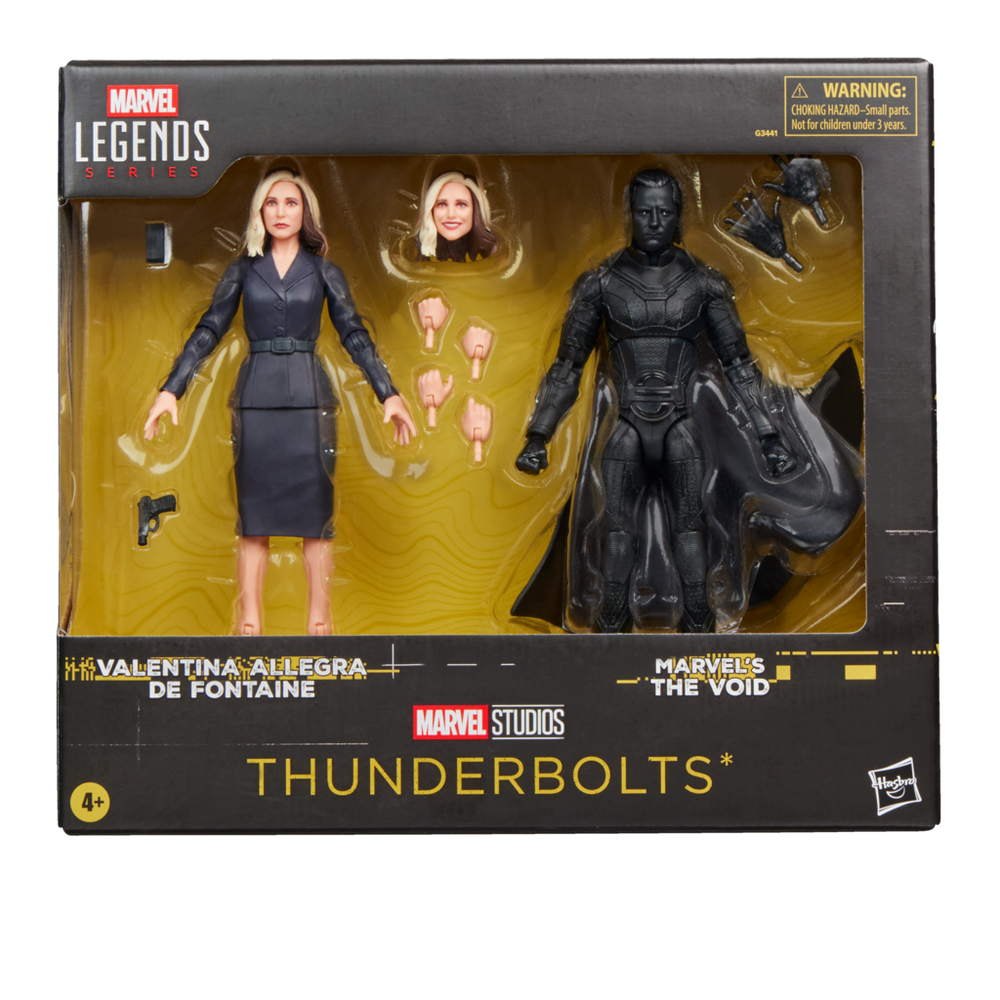 Marvel Legends Series Valentina Allegra de Fontaine and Marvel’s The Void, Thunderbolts*