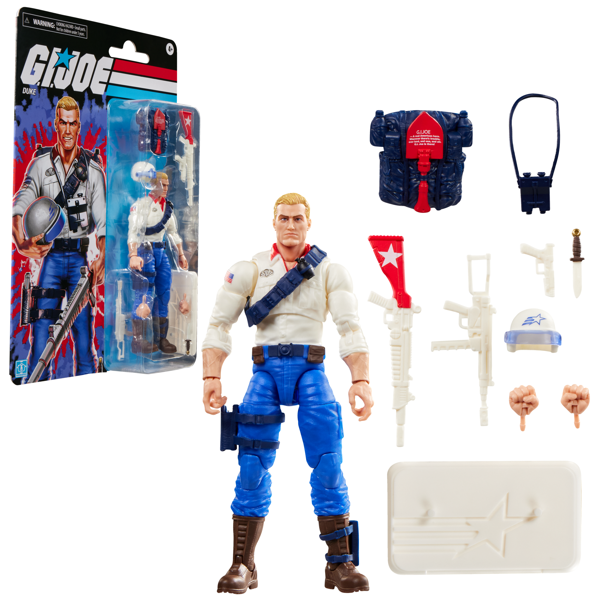 G.I. Joe Classified Series Retro Cardback USA Duke