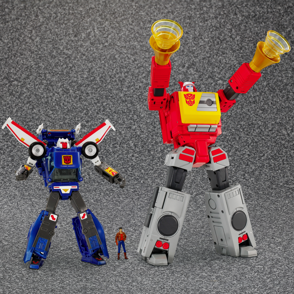 Transformers Takara Tomy MPG-25 Broadcast and Steeljaw