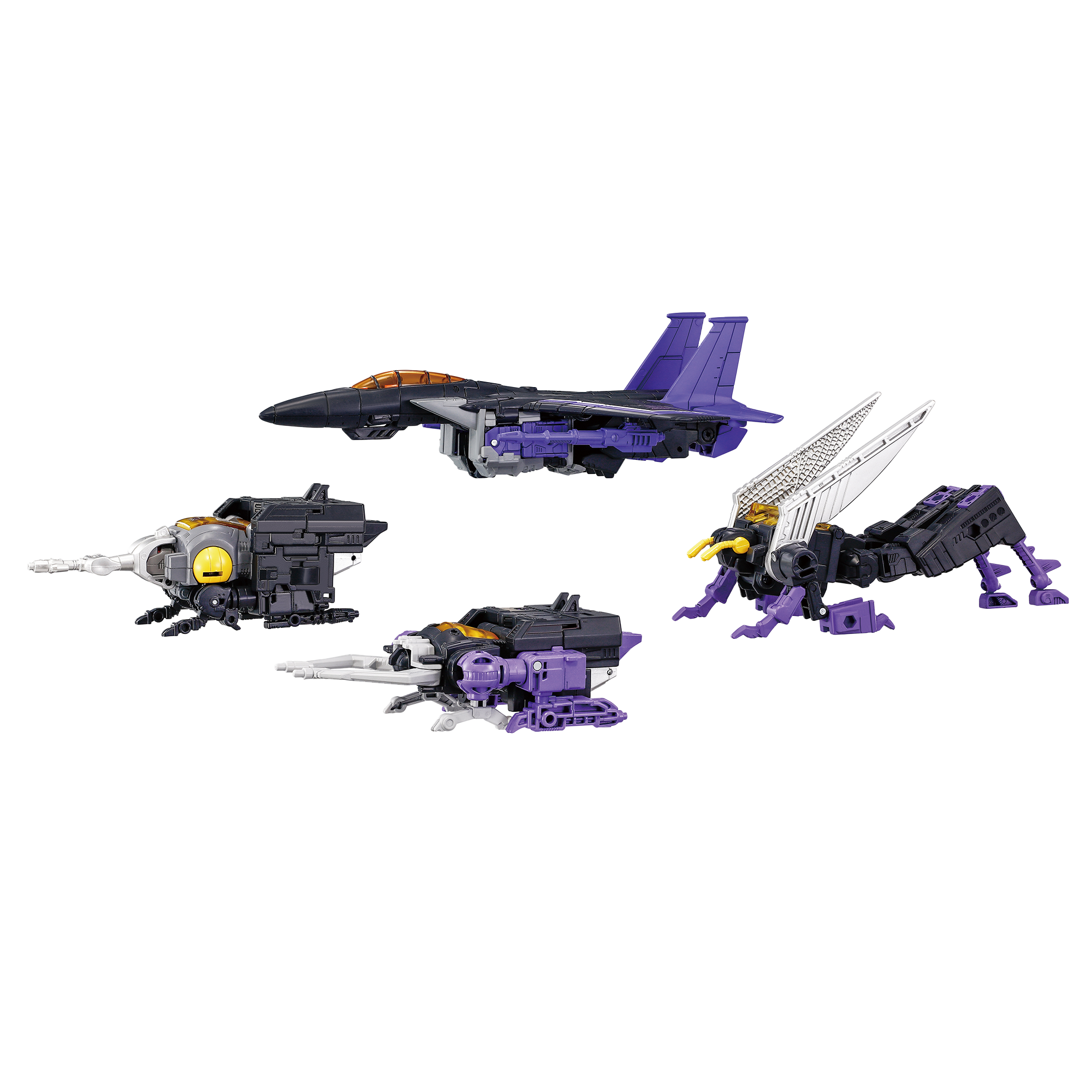 Transformers Takara Tomy Dramatic Capture Series Decepticons Part 2