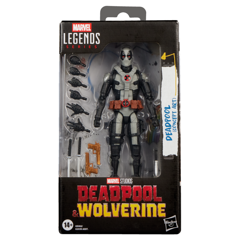 Marvel Legends Series Deadpool (Concept Art), Marvel Studios’ Deadpool & Wolverine