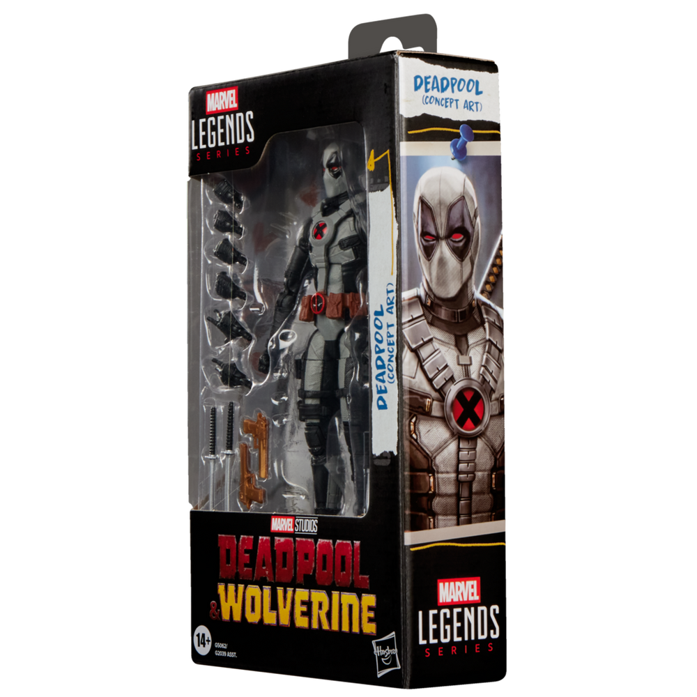 Marvel Legends Series Deadpool (Concept Art), Marvel Studios’ Deadpool & Wolverine