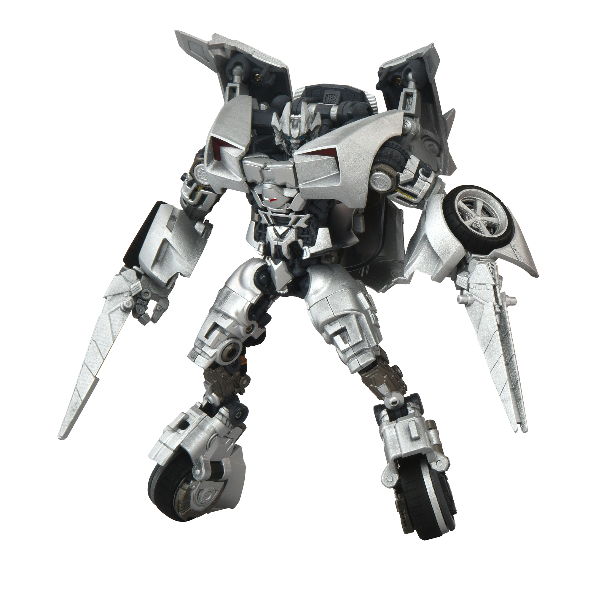 Transformers Takara Tomy Masterpiece Movie Series Next MPMN-01 Sideswipe, Silver