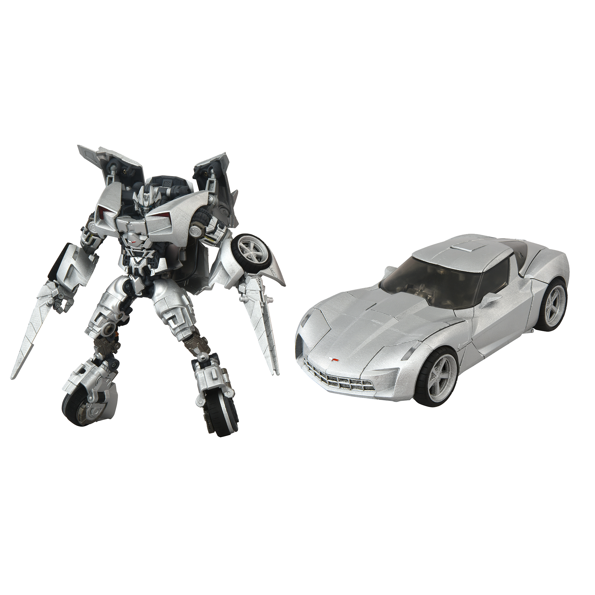 Transformers Takara Tomy Masterpiece Movie Series Next MPMN-01 Sideswipe, Silver