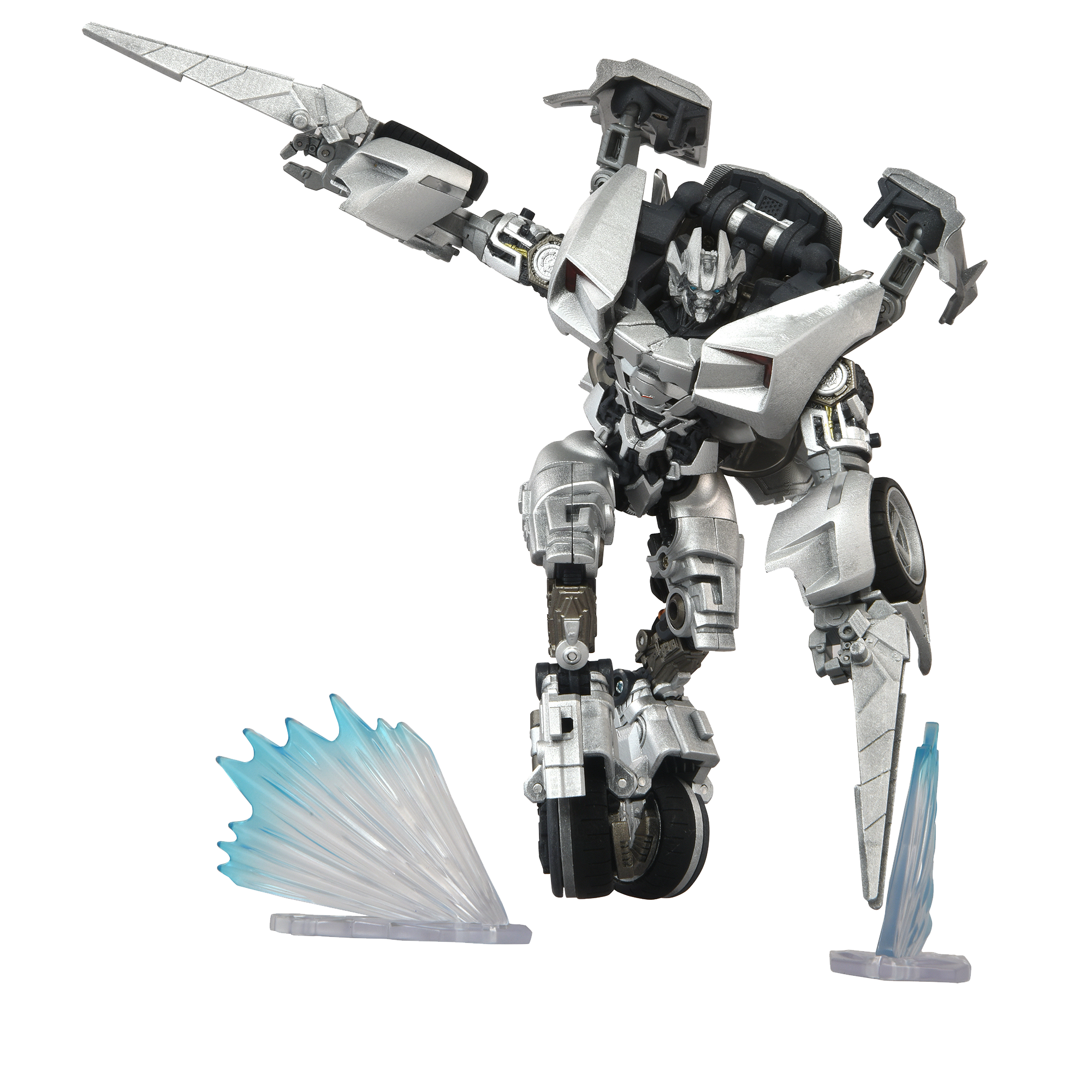 Transformers Takara Tomy Masterpiece Movie Series Next MPMN-01 Sideswipe, Silver