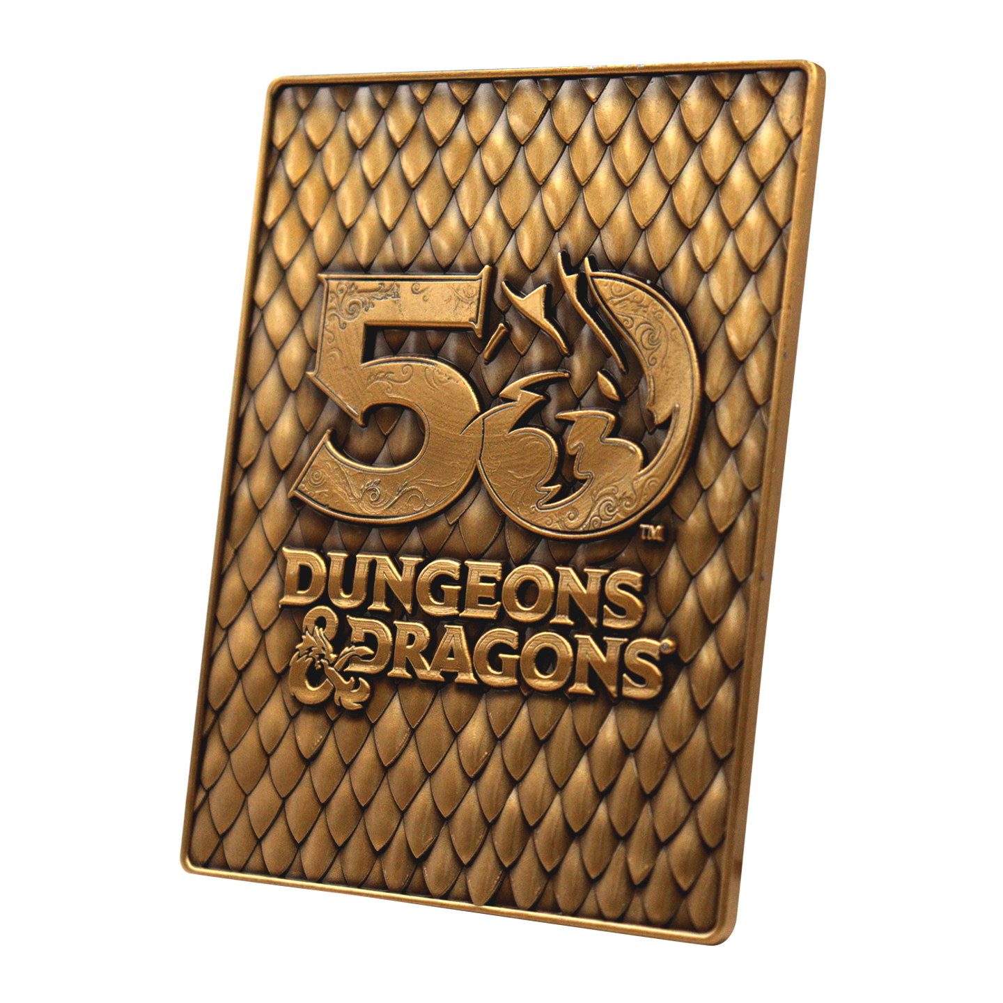 Dungeons & Dragons 50th Anniversary Limited Edition, 1st Edition Book Cover Ingot Set