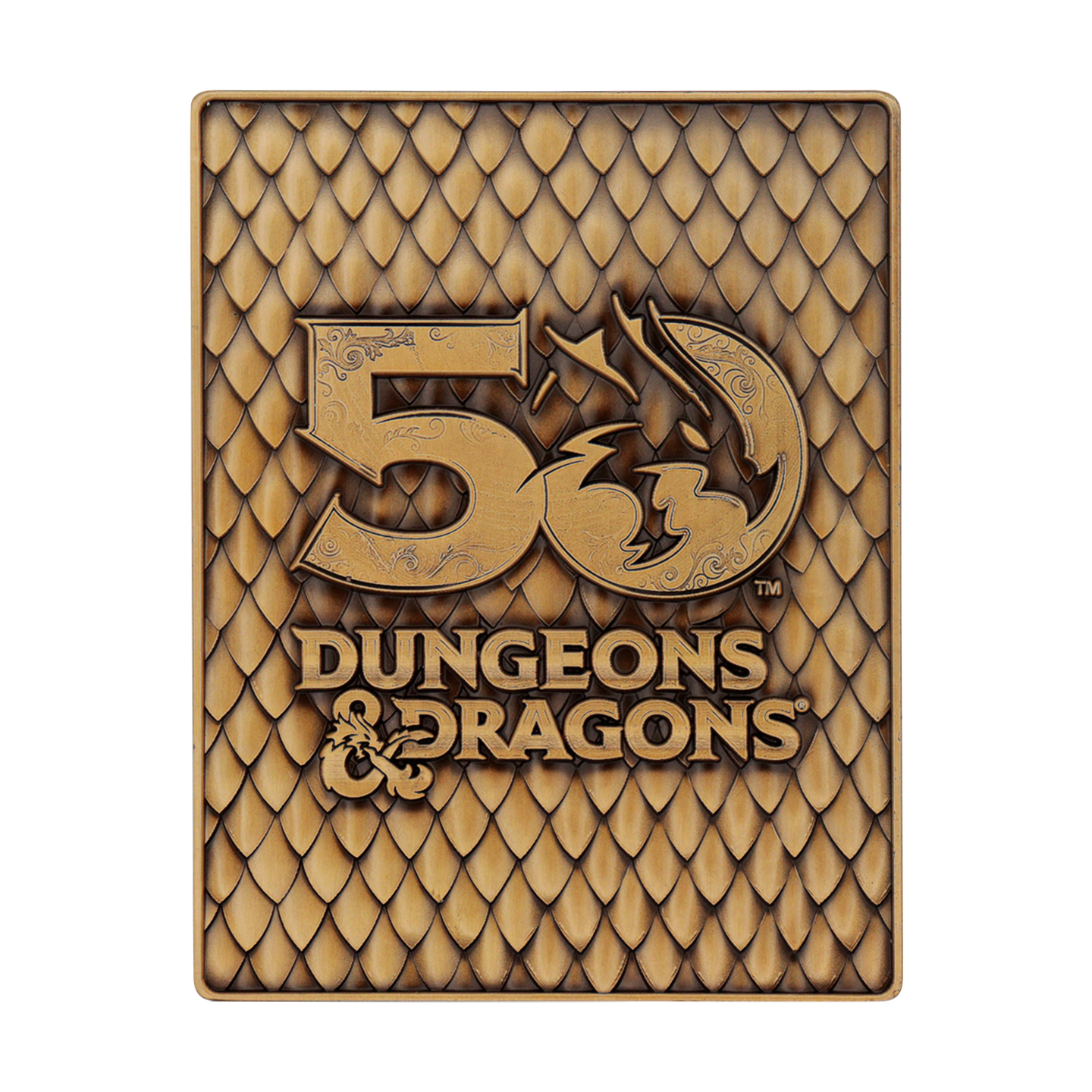 Dungeons & Dragons 50th Anniversary Limited Edition, 1st Edition Book Cover Ingot Set