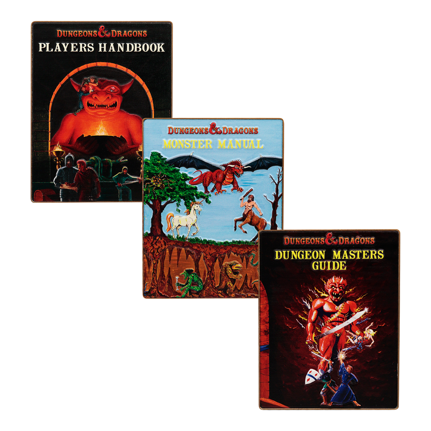 Dungeons & Dragons 50th Anniversary Limited Edition, 1st Edition Book Cover Ingot Set