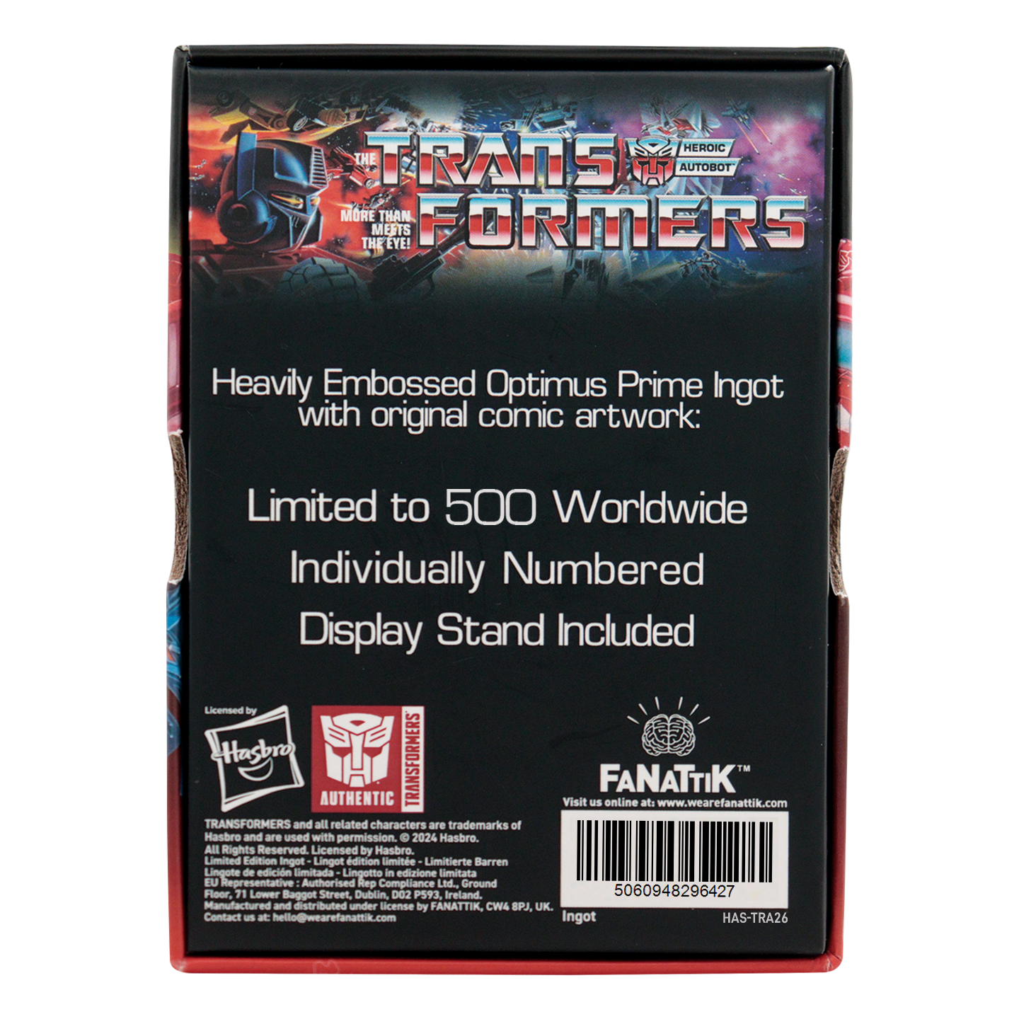 Hasbro Pulse Exclusive Transformers 40th Anniversary Limited Edition Autobots Ingot