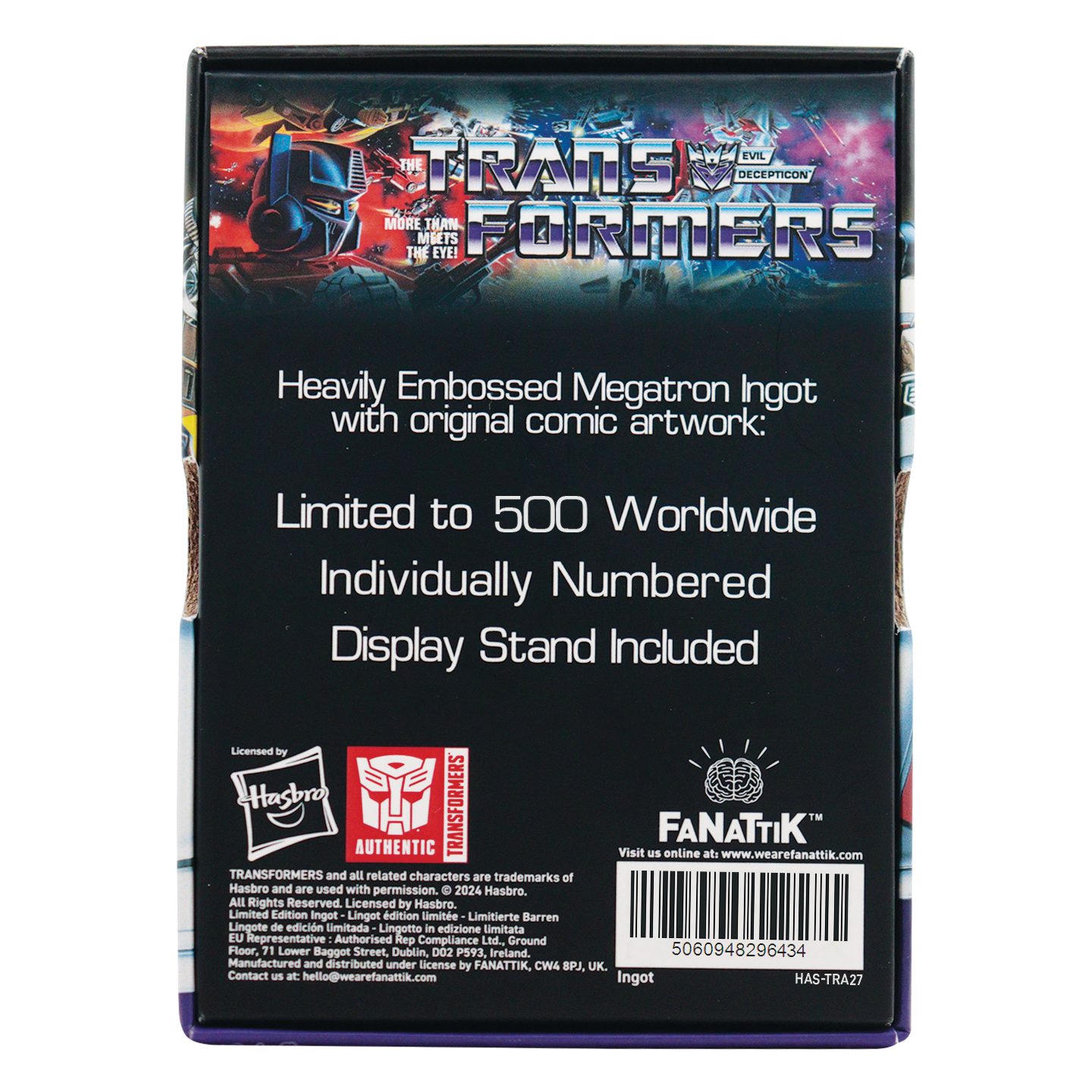 Hasbro Pulse Exclusive Transformers 40th Anniversary Limited Edition Decepticons Ingot