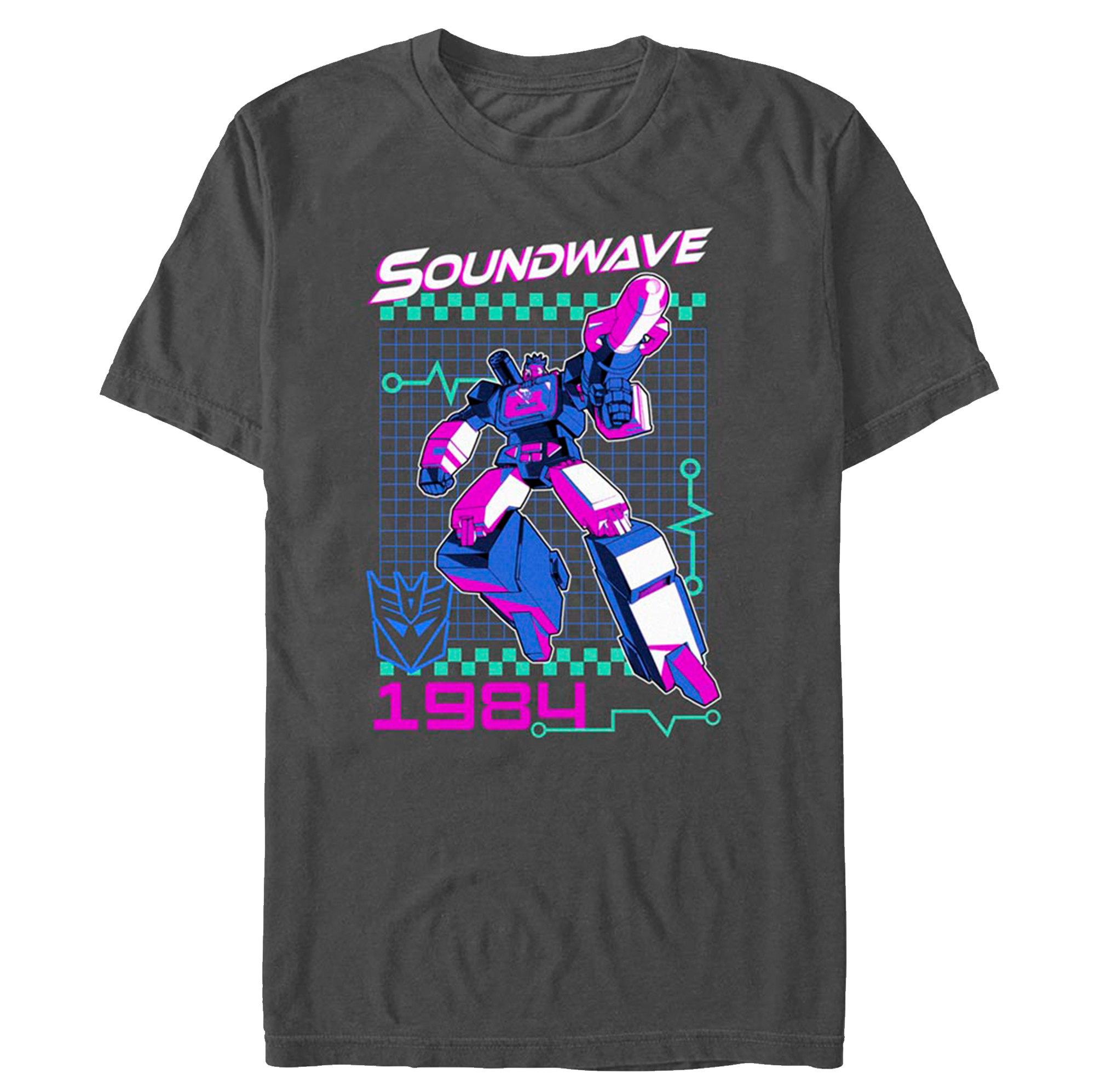 Transformers Soundwave Retro Men's T-Shirt
