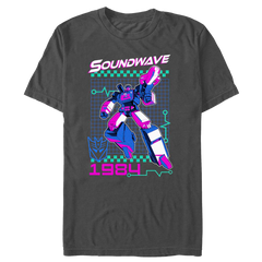 Transformers Soundwave Retro Men's T-Shirt