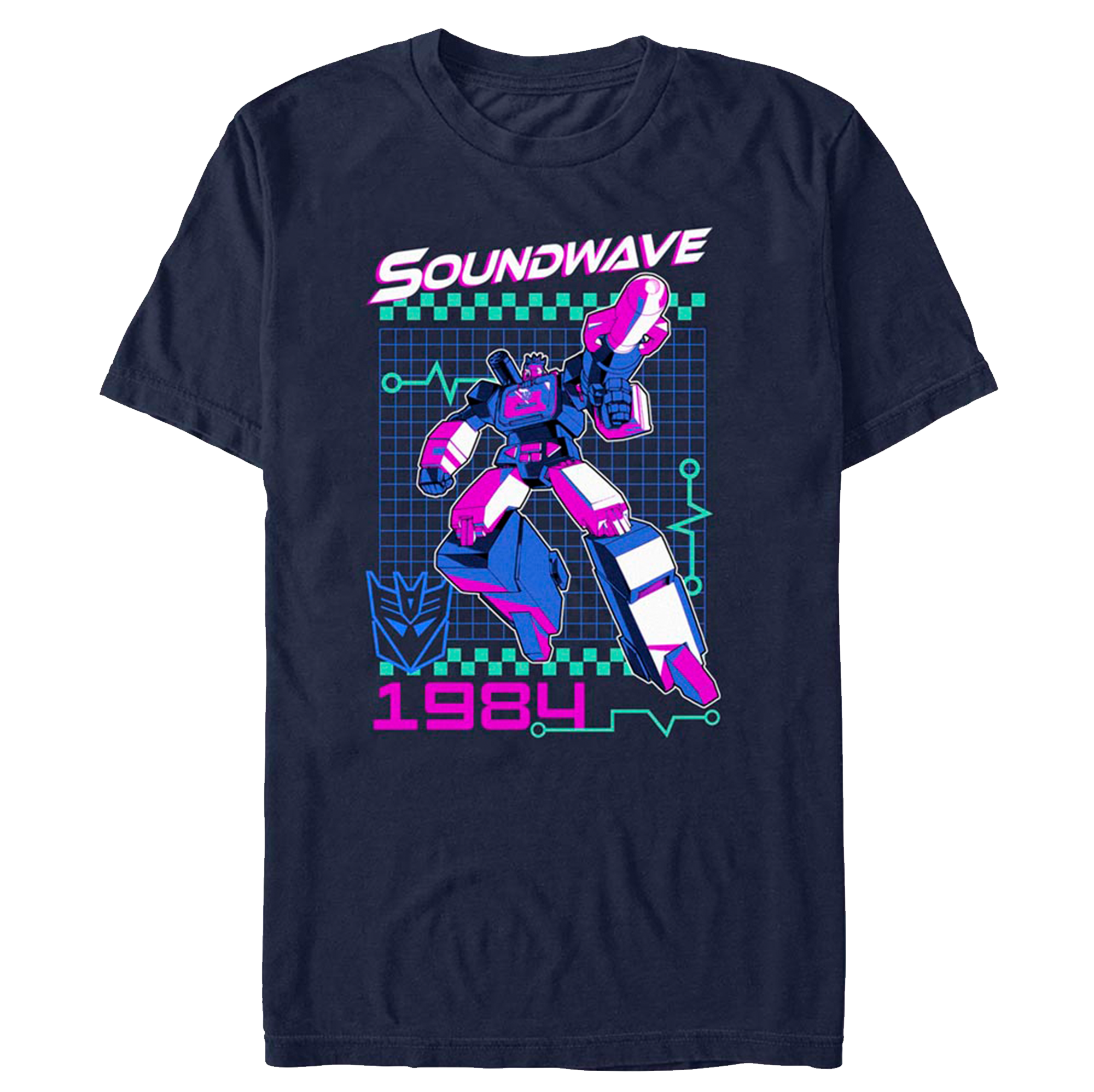 Transformers Soundwave Retro Men's T-Shirt