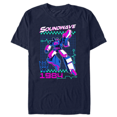 Transformers Soundwave Retro Men's T-Shirt