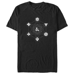 Dungeons & Dragons 6 DIE Men's T-Shirt