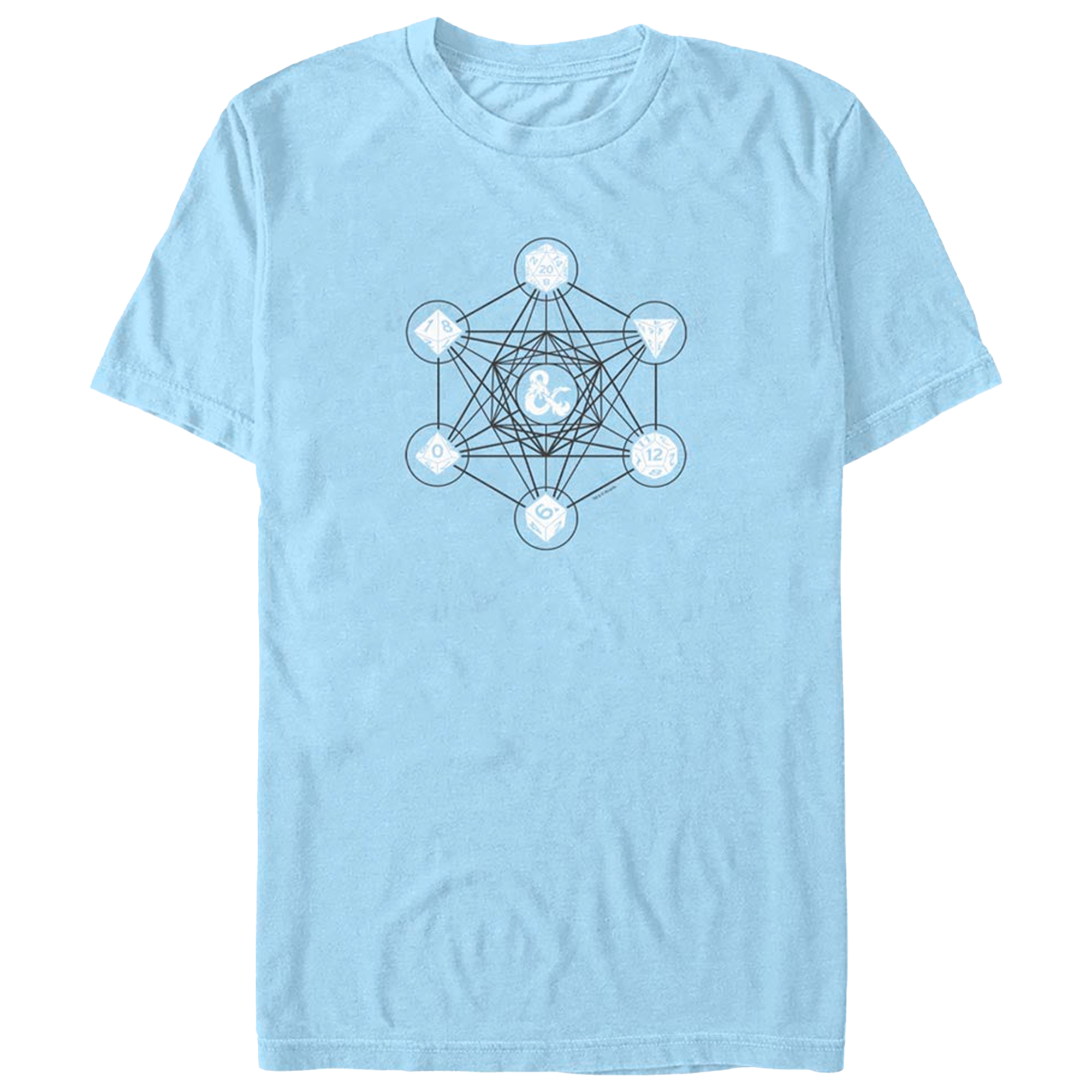 Dungeons & Dragons 6 DIE Men's T-Shirt