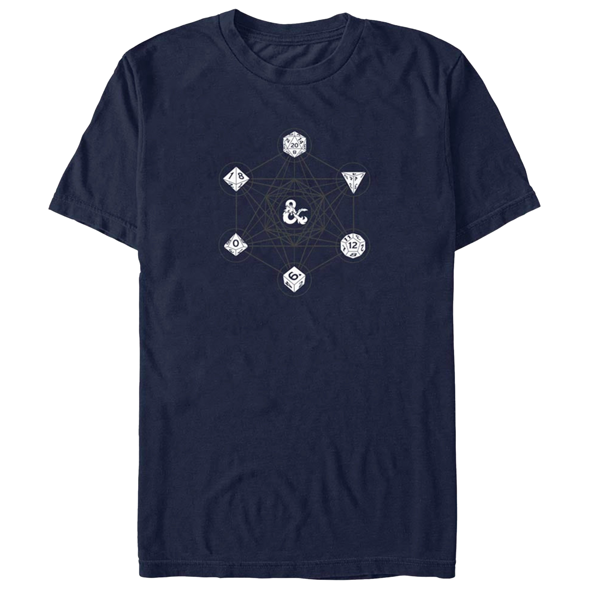 Dungeons & Dragons 6 DIE Men's T-Shirt