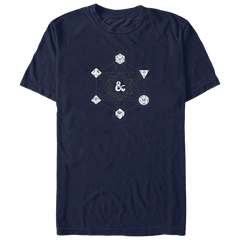 Dungeons & Dragons 6 DIE Men's T-Shirt