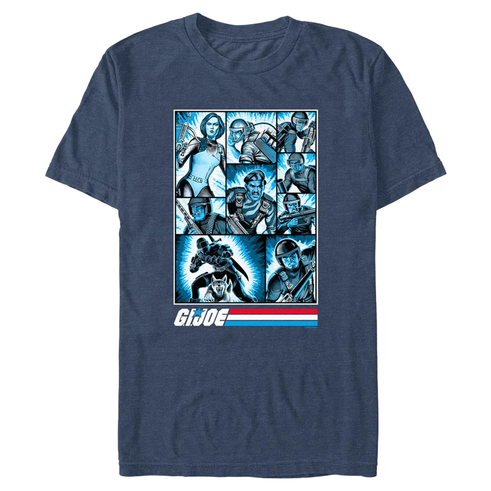 GI Joe Retro Character Box Up Men's T-Shirt