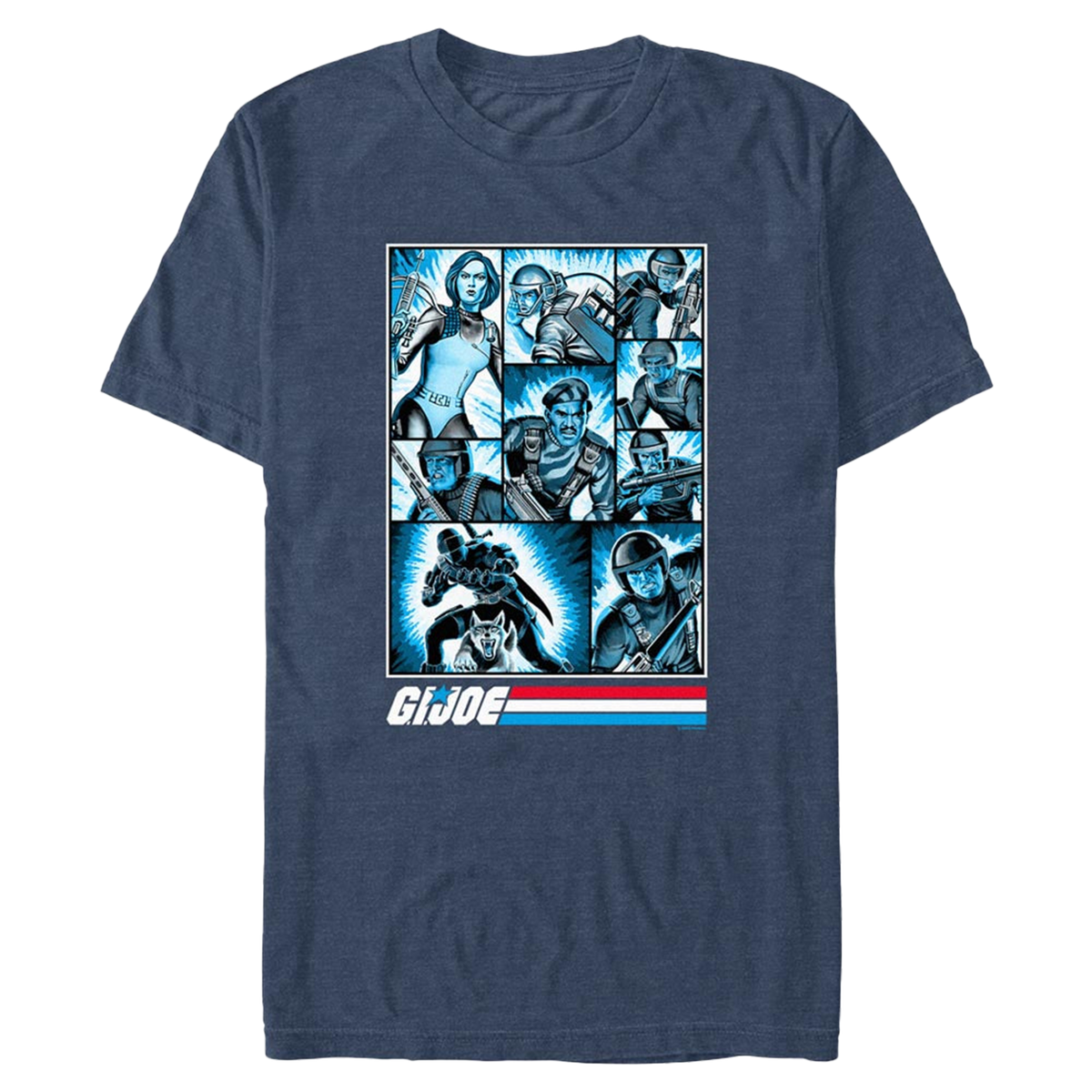 GI Joe Retro Character Box Up Men's T-Shirt