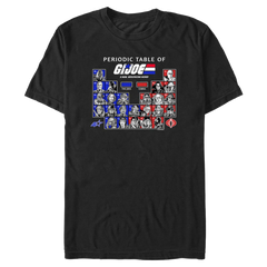 G.I. Joe Simplified Periodic Joes Men's T-Shirt