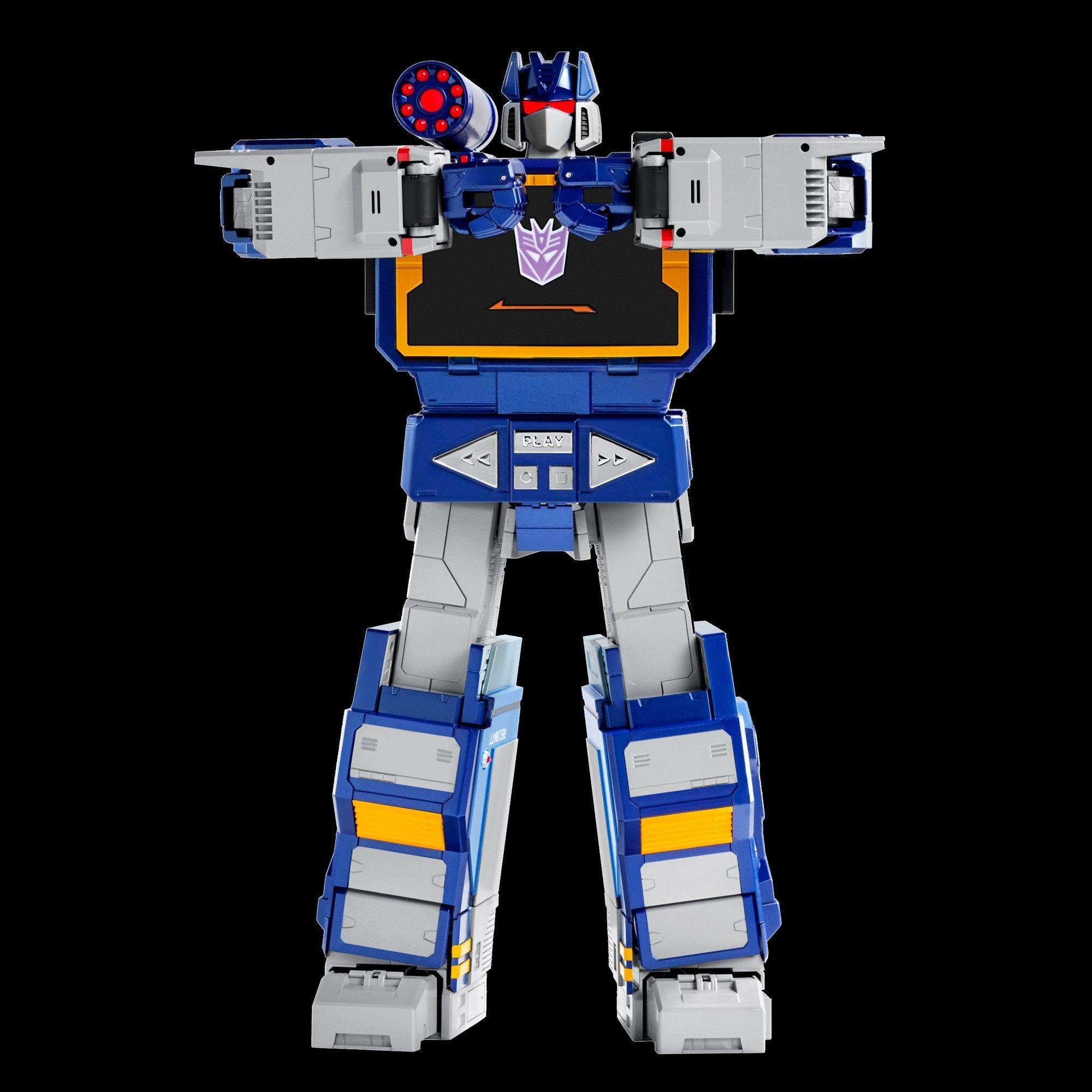 Transformers G1 Flagship Soundwave Auto-Converting Robot by Robosen