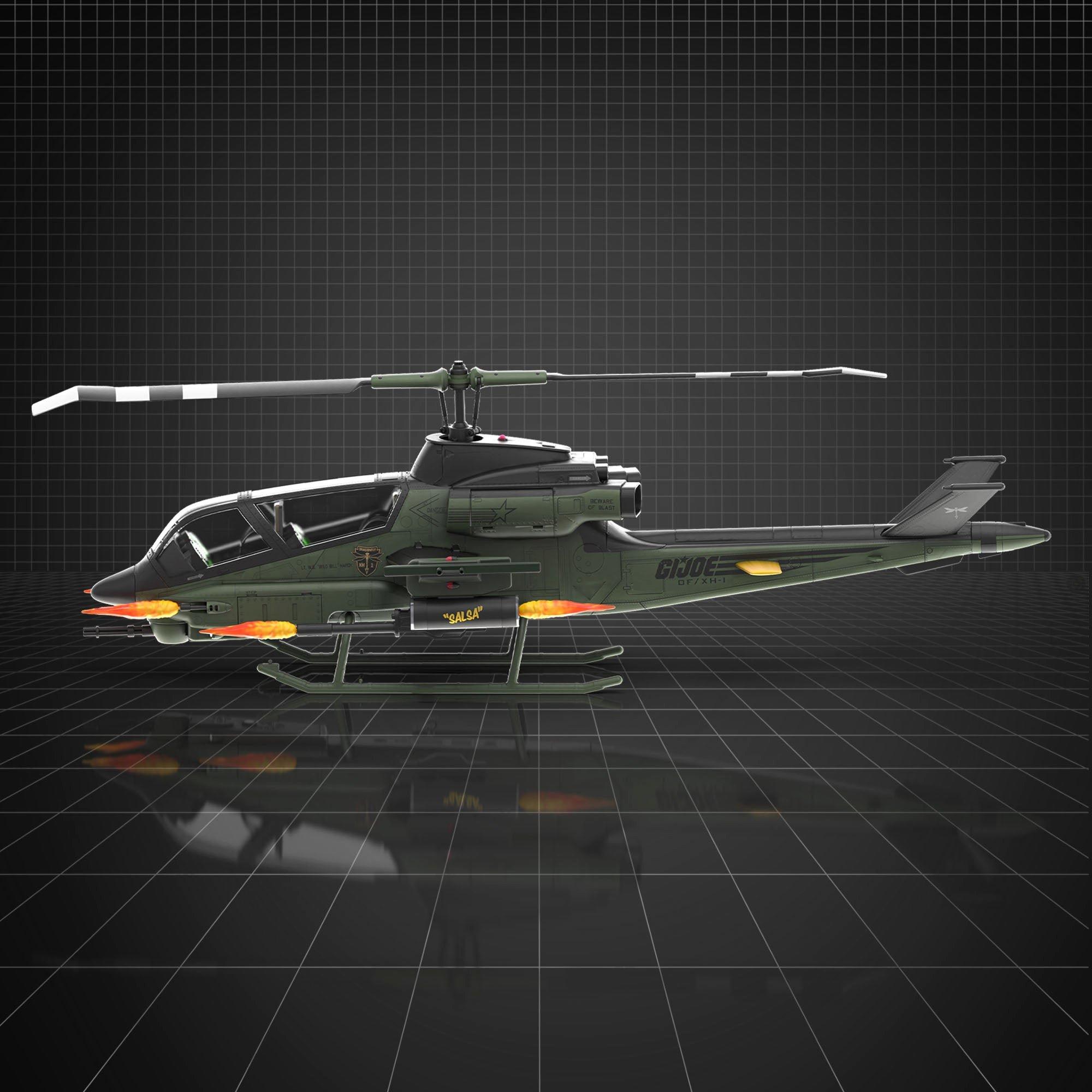 G.I. Joe Classified Series G.I. Joe Assault Copter Dragonfly (XH-1)