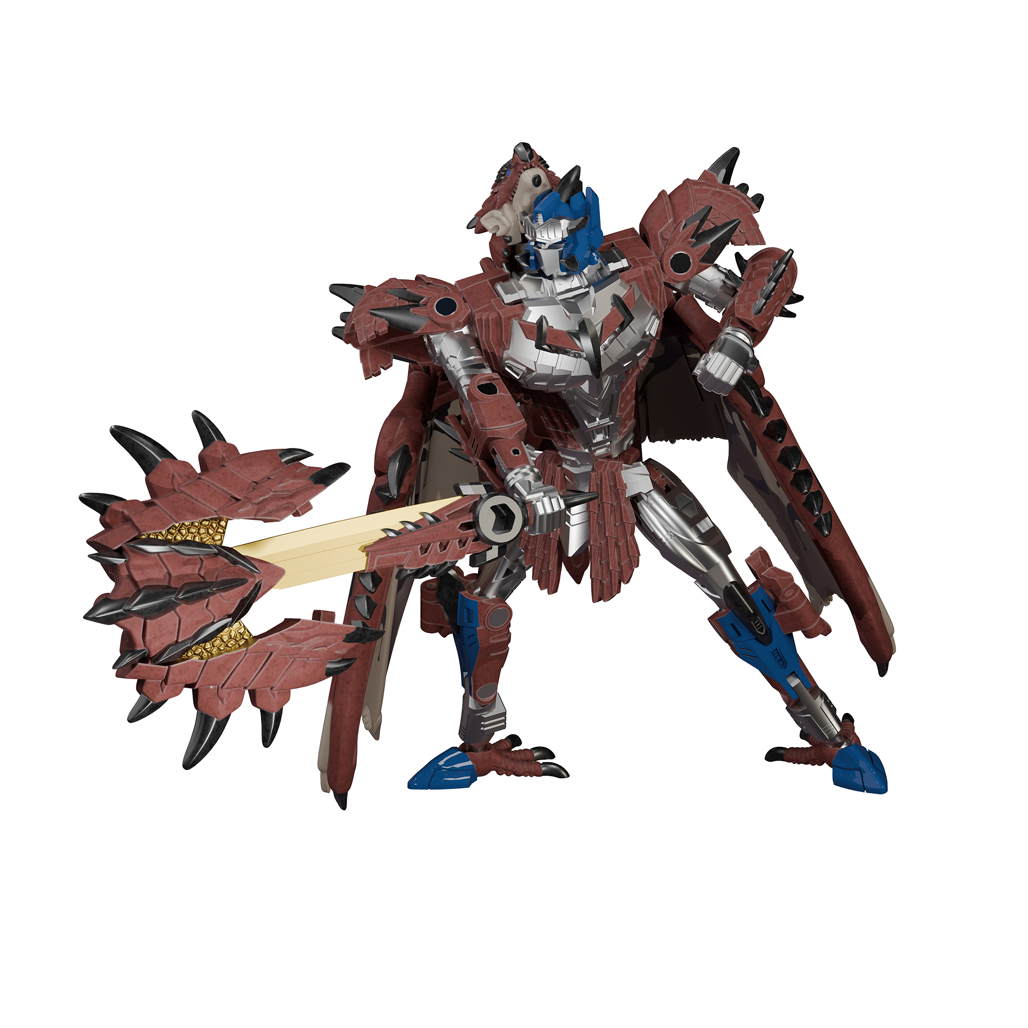 Transformers Takara Tomy Monster Hunter Rathalos Prime
