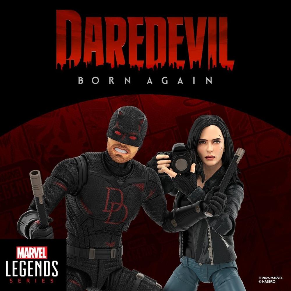 Marvel Legends Series Daredevil: Born Again Daredevil & Jessica Jones