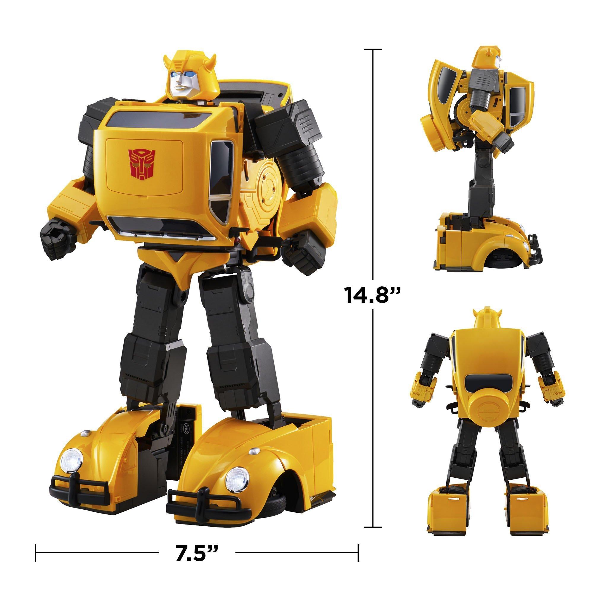 Transformers Bumblebee G1 Flagship Series, Auto-Converting Robot by Robosen