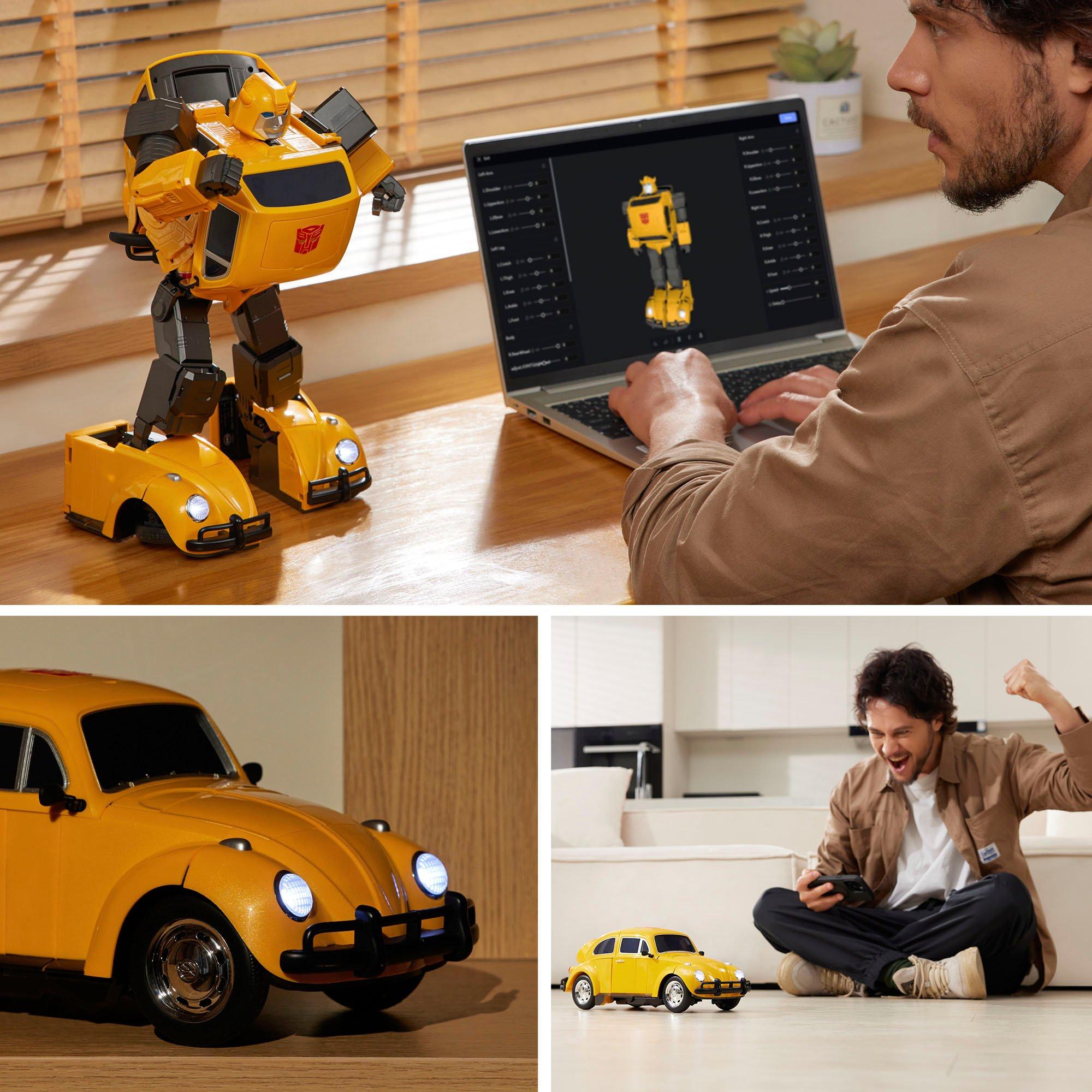 Transformers Bumblebee G1 Flagship Series, Auto-Converting Robot by Robosen