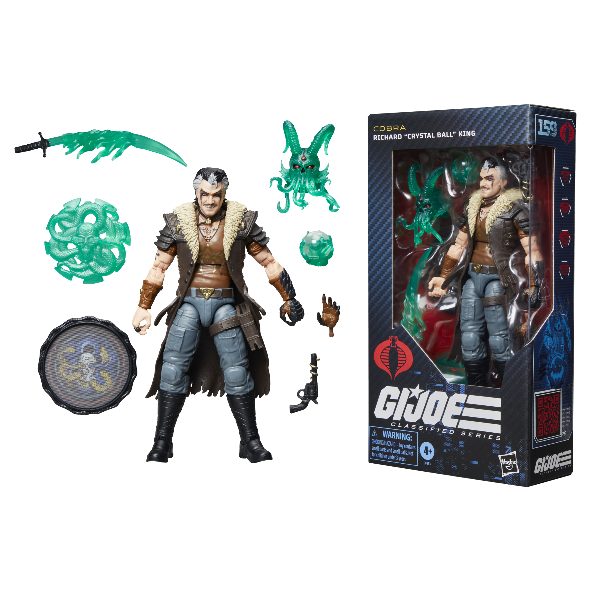 G.I. Joe Classified Series #159, Richard ""Crystal Ball"" King