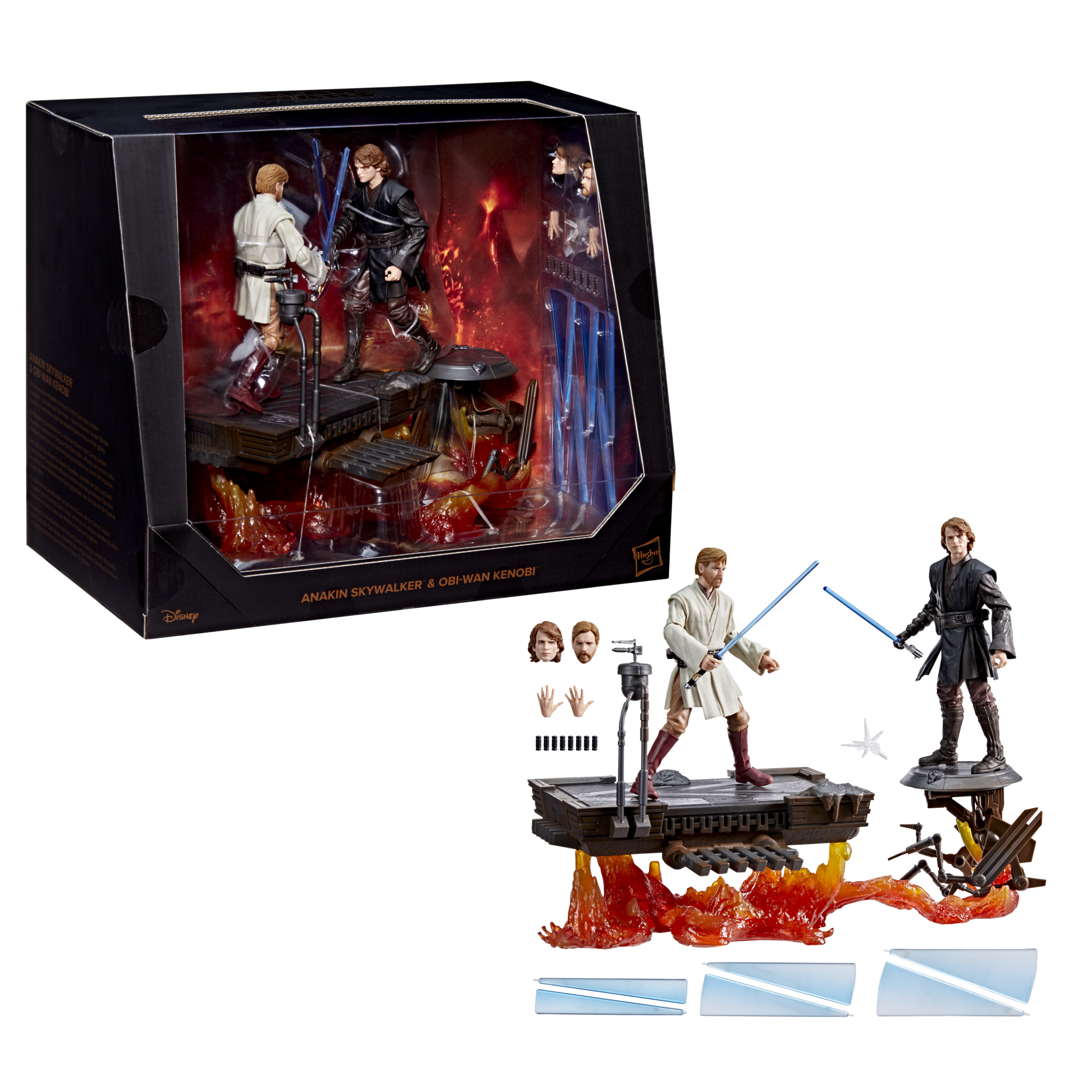 STAR WARS The Black Series Anakin Skywalker & Obi-Wan Kenobi