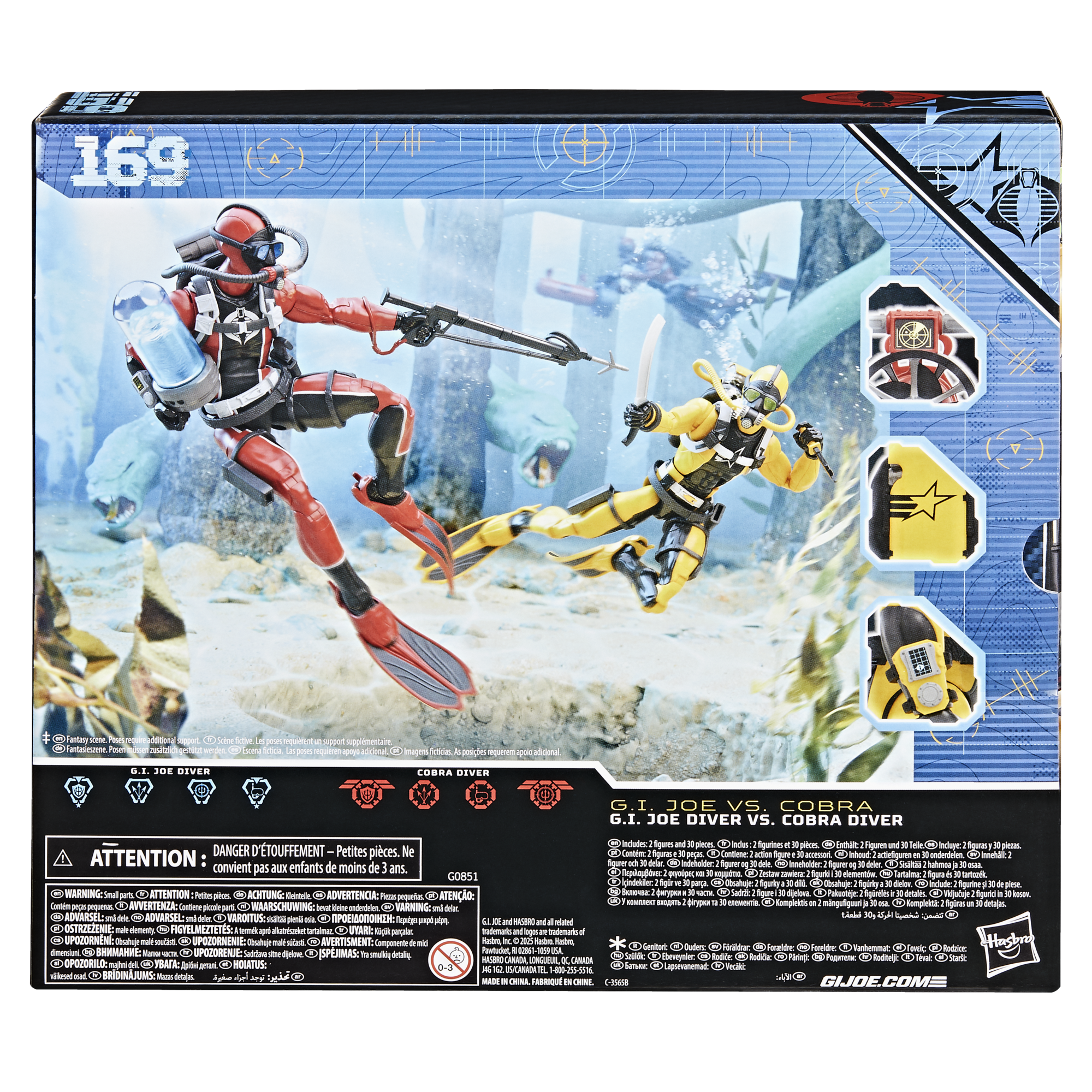 G.I. Joe Classified Series #169, G.I. Joe Diver Vs. Cobra Diver