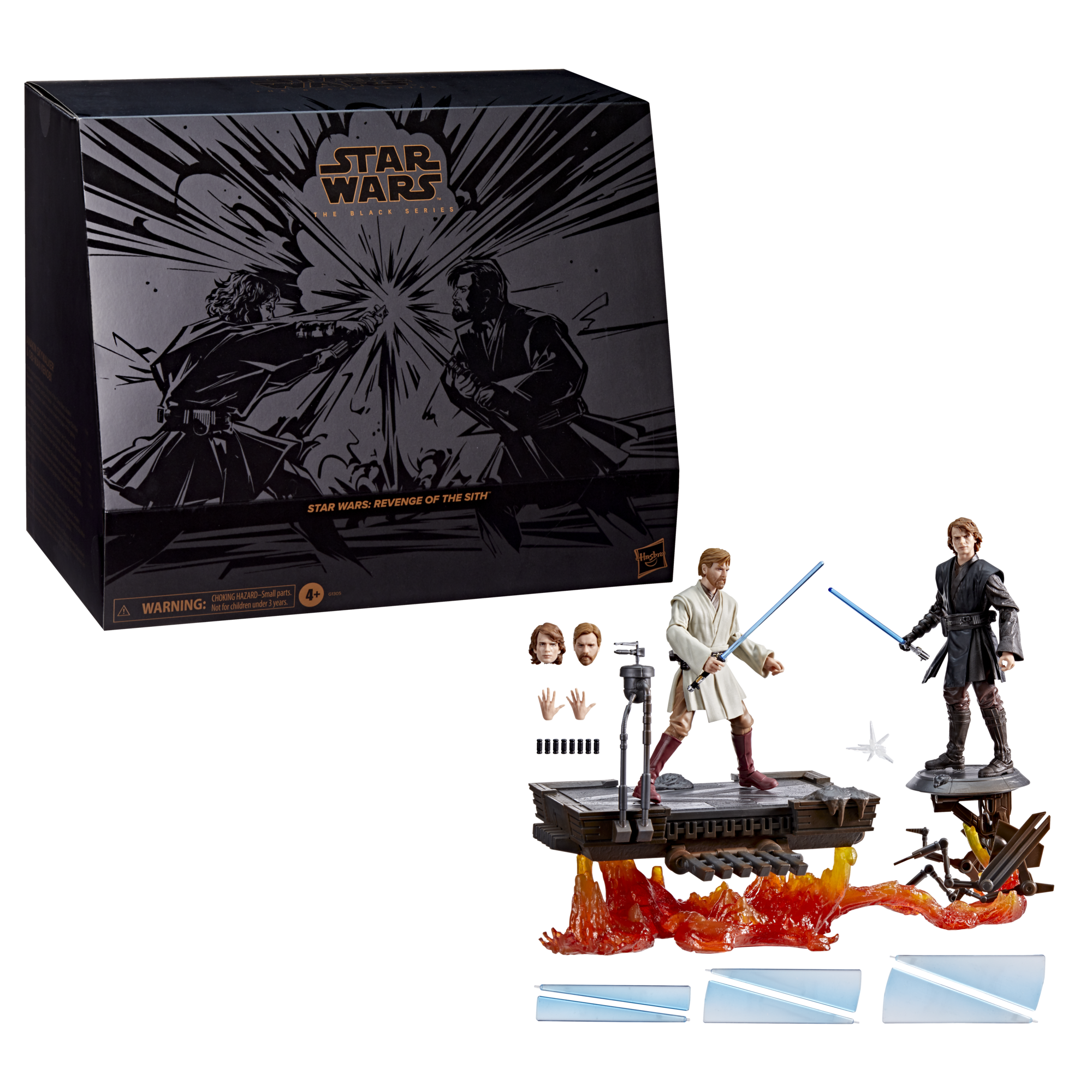STAR WARS The Black Series Anakin Skywalker & Obi-Wan Kenobi